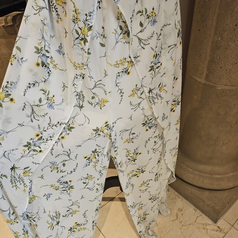 Floral Ruffle Maxi Romper - Picture 4 of 6